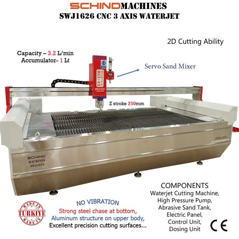 3 axis cnc abrasive water jet cutting machine|finecut water jet cutting machine.